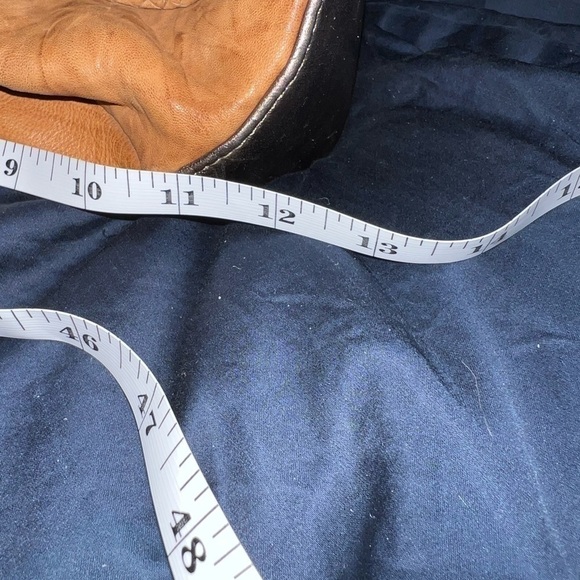 Junior Drake leather tote bag, used twice, good condition! Reinforced feet - Picture 8 of 13